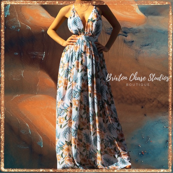 Dresses & Skirts - Floral Maxi Sundress